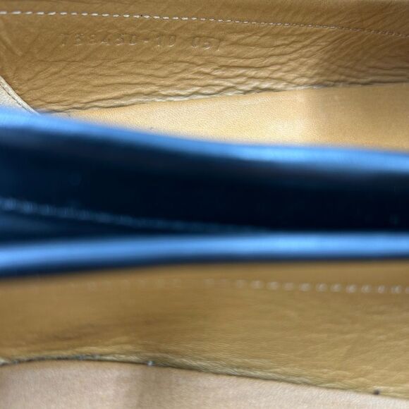 Men’s Gucci interlocking GGleather loafers size 10 made in Italy - Picture 8 of 10